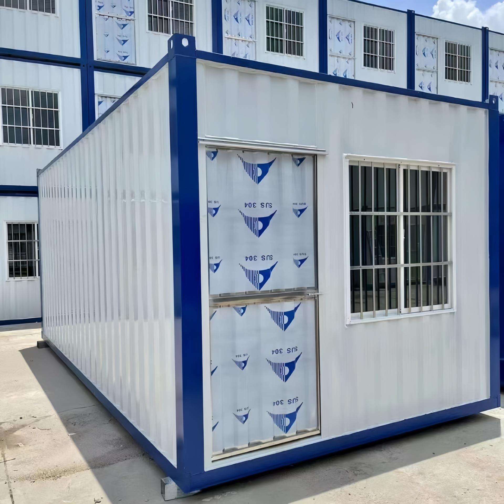 集动住装箱移动房活房集活动K式装箱板房带装修工芯地夹板快拼人