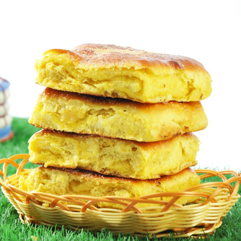 内蒙古特产呼市焙子饼呼和浩特烧饼甜味咸味散装老式锅盔千层糕点
