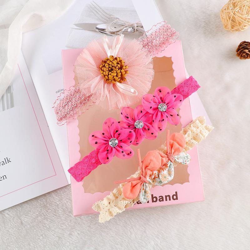 蝴蝶结新生儿韩版婴儿发带束发带