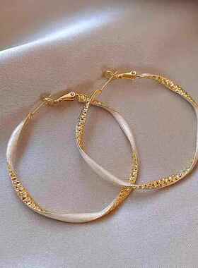 925 Silver Needle Ear Ring Fashion European and American Nic