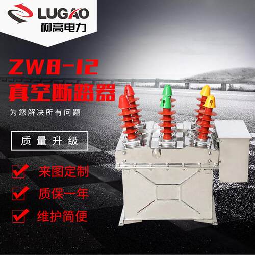 10KV高压带看门狗手动带隔离柱上开关智能户外柱上高压断路器ZW8