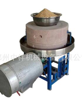 半自动石磨面粉机 五谷杂粮磨米面机 水稻脱壳石碾