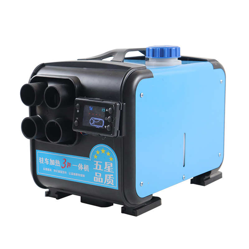 柴暖驻车加热器一体机车用12V24V房车货车家用220v车载柴油暖风机