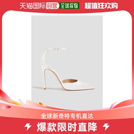 香港直邮Stuart Weitzman 女士绸缎浅口鞋