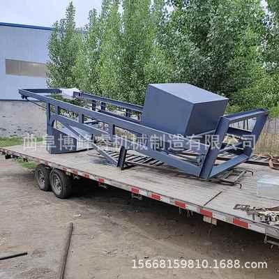 新型单斗提升机棉花籽钢斗式加料机单翻斗自动倒料机