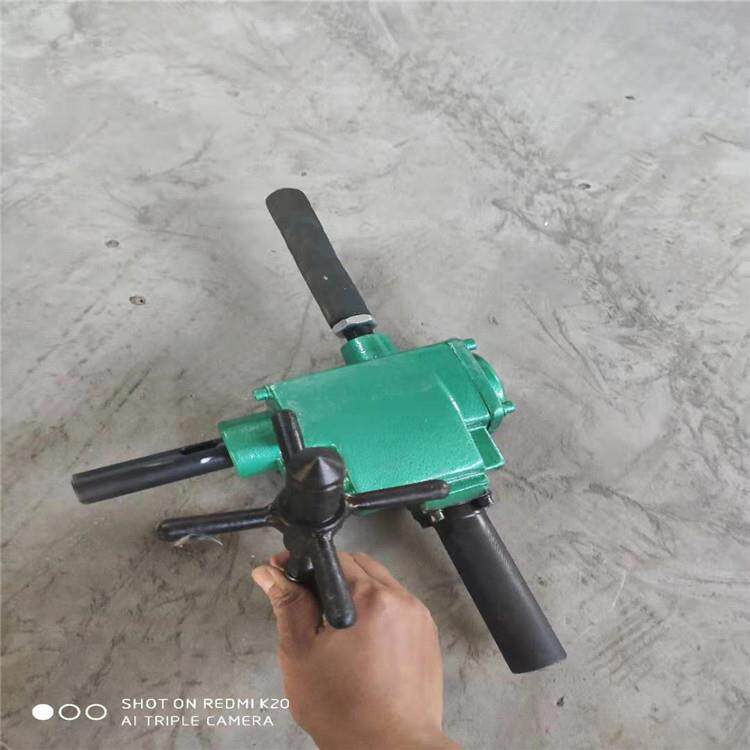 手持式钢轨钻孔机Z23气动速风钻ZK19气动锚杆轨道钻图片