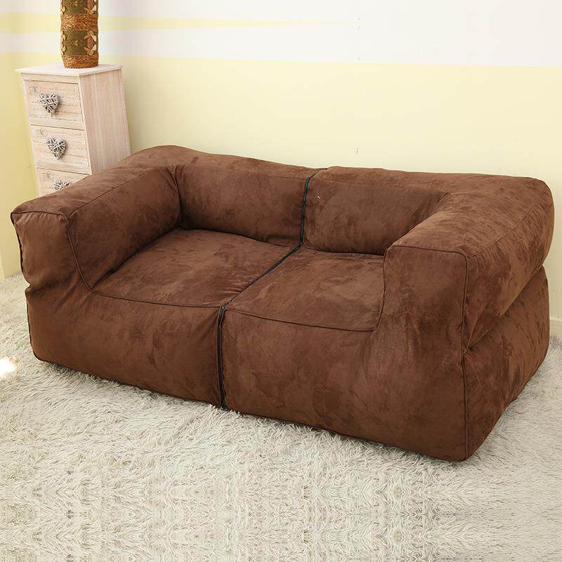 薇思懒人沙发双人三人位组合沙发联合布艺客厅卧室沙发椅厂家直销