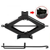 汽车千斤顶3T车用手摇式 旋转头千斤 换胎工具小车轿车省力车载剪式