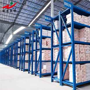 仓储重货架物架中型型快914递超市落置地货架多层金库房五铁架子