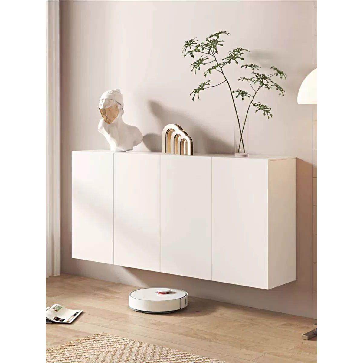 奶油风餐边柜见详情客简约卧室墙斗柜靠吊收纳储物柜组合厅大容量