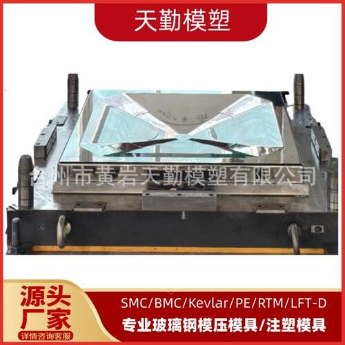 天勤模塑专业生产 玻璃钢模压模具 复合材料热固性SMC水箱板模具
