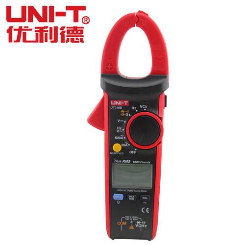 UNI-T/优利德 UT216B钳型表 600A真有效值万用表 自动量程电流表