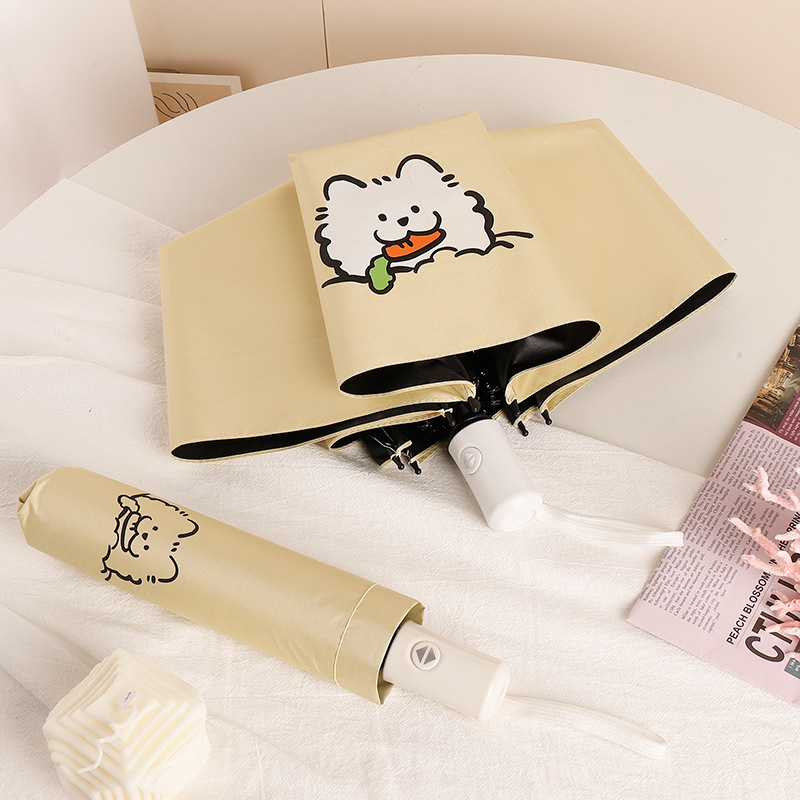 太阳伞雨伞晴雨两用抗风学生伞坐