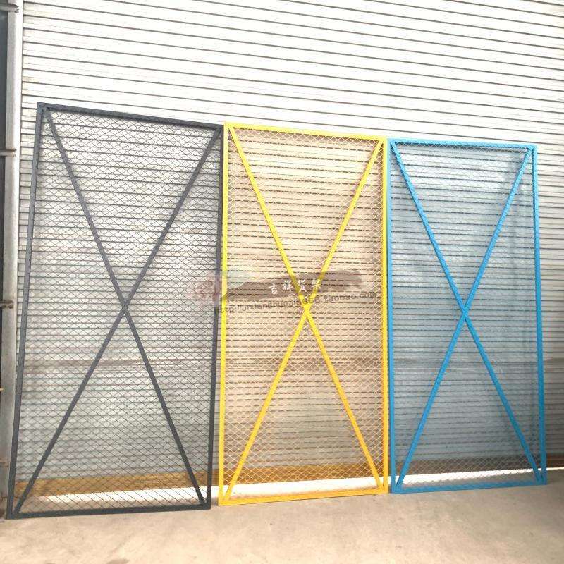 可菱形网格铁网金属网格网片吊顶网架客厅餐厅背景铁网装饰墙