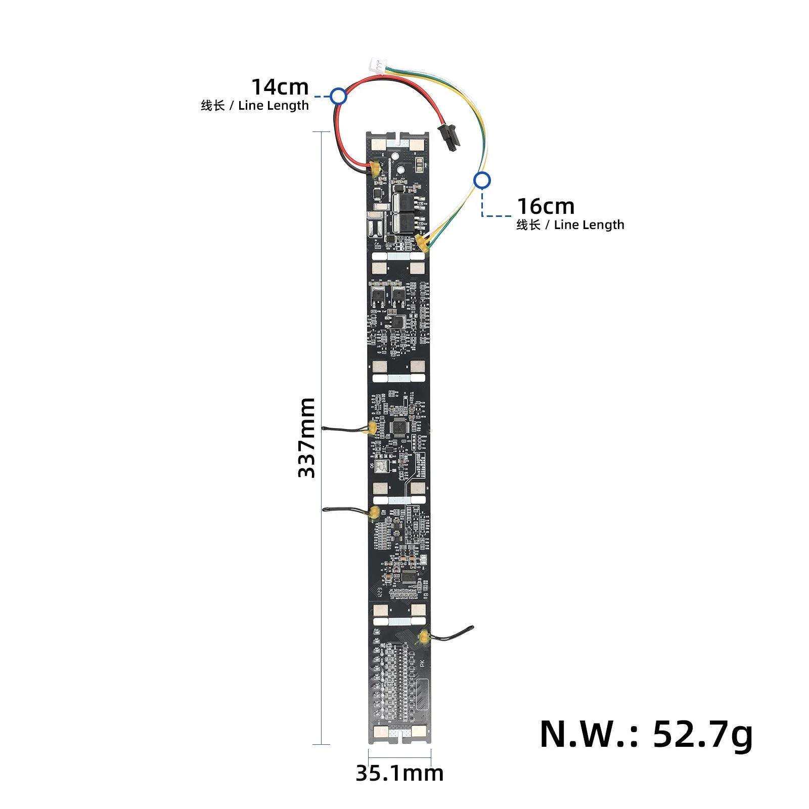 Mi3/4/4 Lite电动滑板车多加黑红线BMS电路板控制器电池仪表板