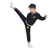 高档秋冬纯棉儿童武术训练装 学校武馆练武术队搏散打击练功训服定