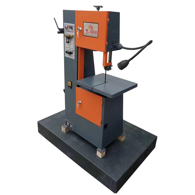供应带锯条床全新款T-600模具切割机床小型落地式锯床金属数控