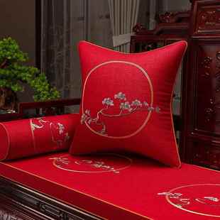 正品新中风沙垫红木家具垫实木国扶发椅海手绵垫罗汉床五件套定制