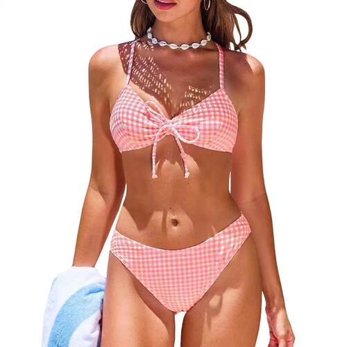 Womens Two-Piece Swimsuit Set Fashionable & Sexy Design