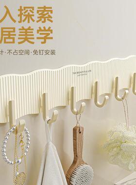 No-drill adhesive wall hooks with strong load-bearing capaci