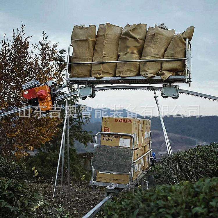 山地果园安全单轨运输车,单轨道运输车热销单轨运输车