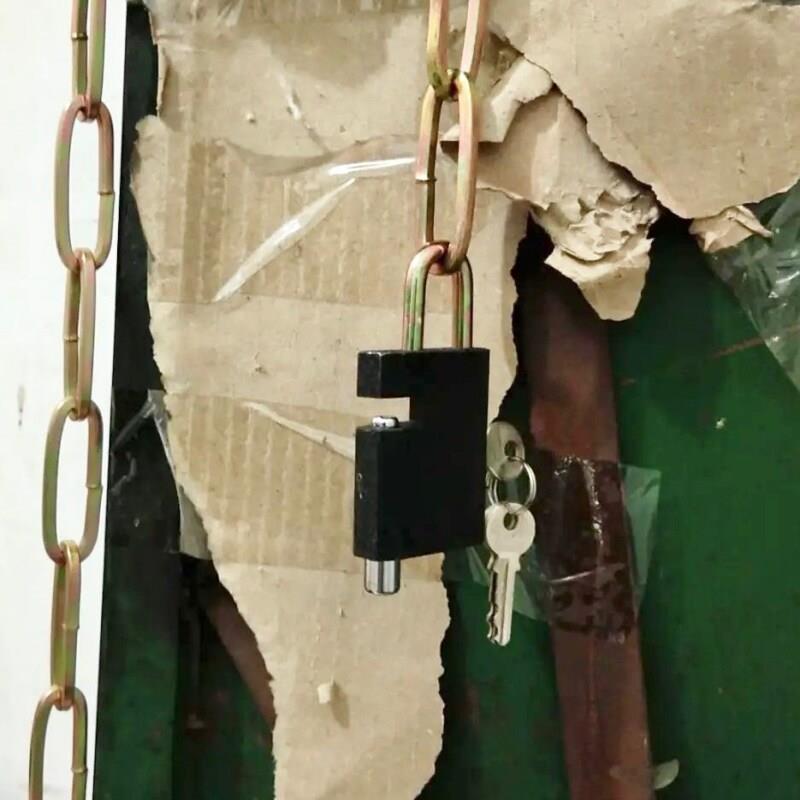 电动车锁推拉门锁摩托车链条锁大门锁防盗锁链子锁铁链锁自行车锁