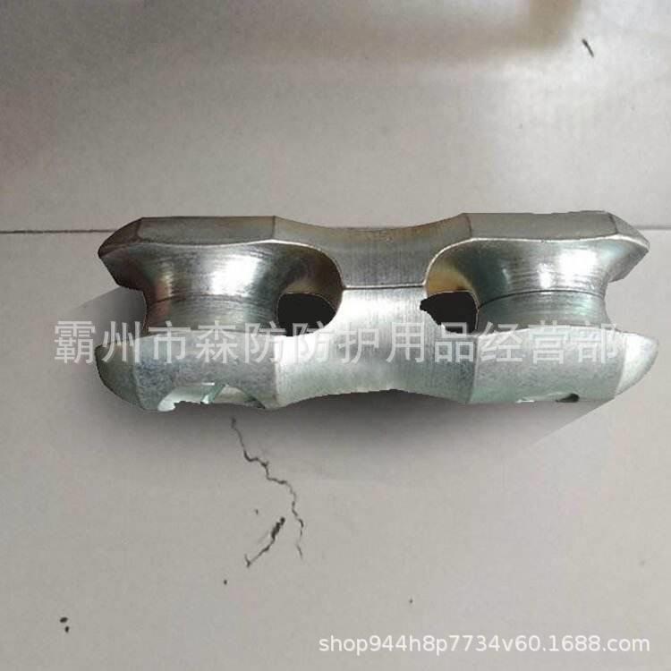 SL8-3双滚轮抗弯连接器8字型抗弯连接器SL8-5电力牵引绳连接器