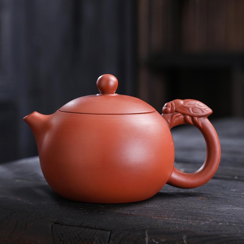 原矿朱泥紫砂壶手工泡茶壶西施壶凤鸣壶单壶家用功夫简约小品壶
