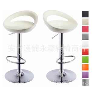 A升S塑料酒吧椅降电椅脑椅前台椅子高脚凳吧台YH 椅餐厅B椅 6012