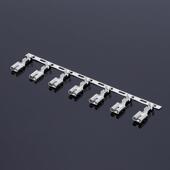 一盘接QWR300只 6.3插簧连带 线端子绕端子DJ60连26 6.3B