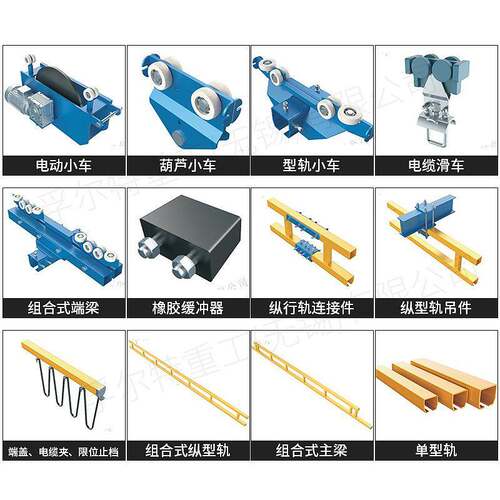 KBK组合式起重机KBK组合行架起重机小型行车自立式行车刚性行车