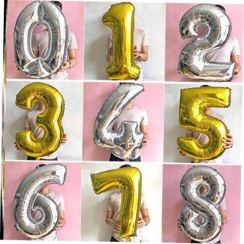 Highquality Birthday number balloon party decoration