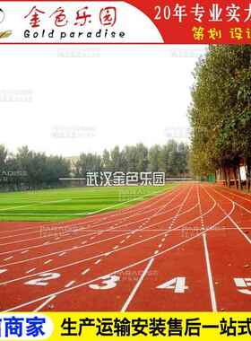 STPD-2203学校运动操场塑胶跑道全透气型跑道塑胶跑道施工图