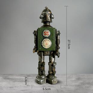 高档机器人古装饰家居创意机械工业风酒吧，咖啡格馆餐厅，酒柜，