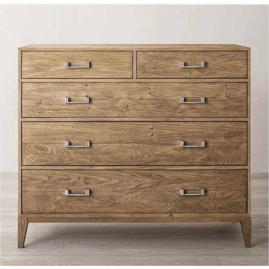 R柜H家具美式BUE复柜古木卧室12斗柜边现代简约轻奢客厅收纳抽屉