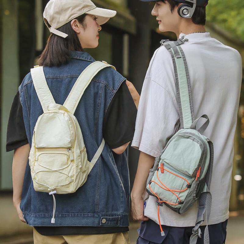 迷你双肩包男女时尚户外运动骑行小揹包野餐轻便登山包小型爬山包