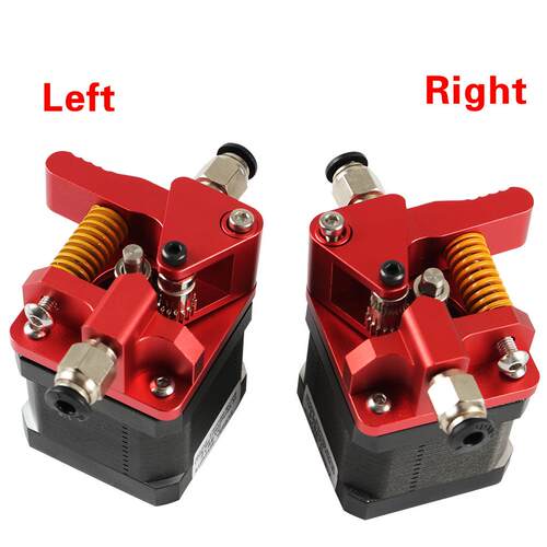 3D打印机配件 CR-10S PRO Ender-3 Btech双滑轮挤出机 升级版红色