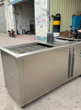 0.6T小型工业冰砖机 20块5KG模具小产量海鲜保鲜蔬菜冰块制冰机