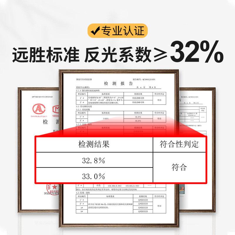 三脚架警示牌汽车三角用架S2054..支架反标光新国车安全停车载车