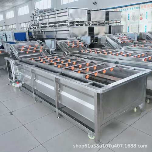 商用不锈钢冻盘解冻清洗机带鱼刀鱼段快速化冻机肉盘解冻机