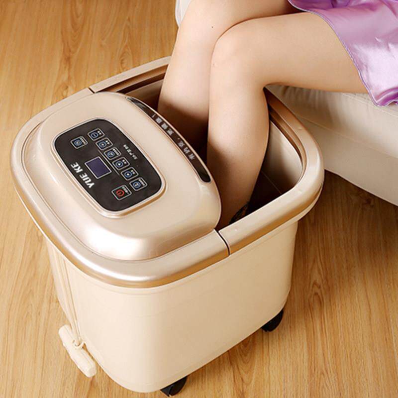 家用高深桶泡脚桶足浴器熏蒸过小腿自动足疗机洗脚盆恒温调节按摩