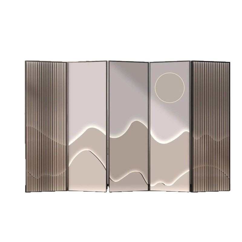 屏风新屏风隔断客厅遮挡酒店轻奢办公室折叠移动折屏现代简约中式
