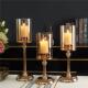 北欧风轻奢蜡烛台摆件浪漫烛光晚餐道具家用餐桌烛台婚礼布置摆设