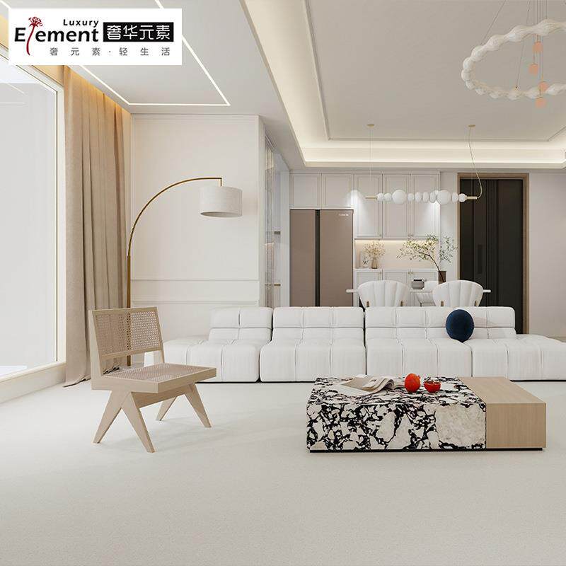 新款直销金丝绒灰色水磨石瓷砖600x600客厅防滑仿古砖商场餐馆服