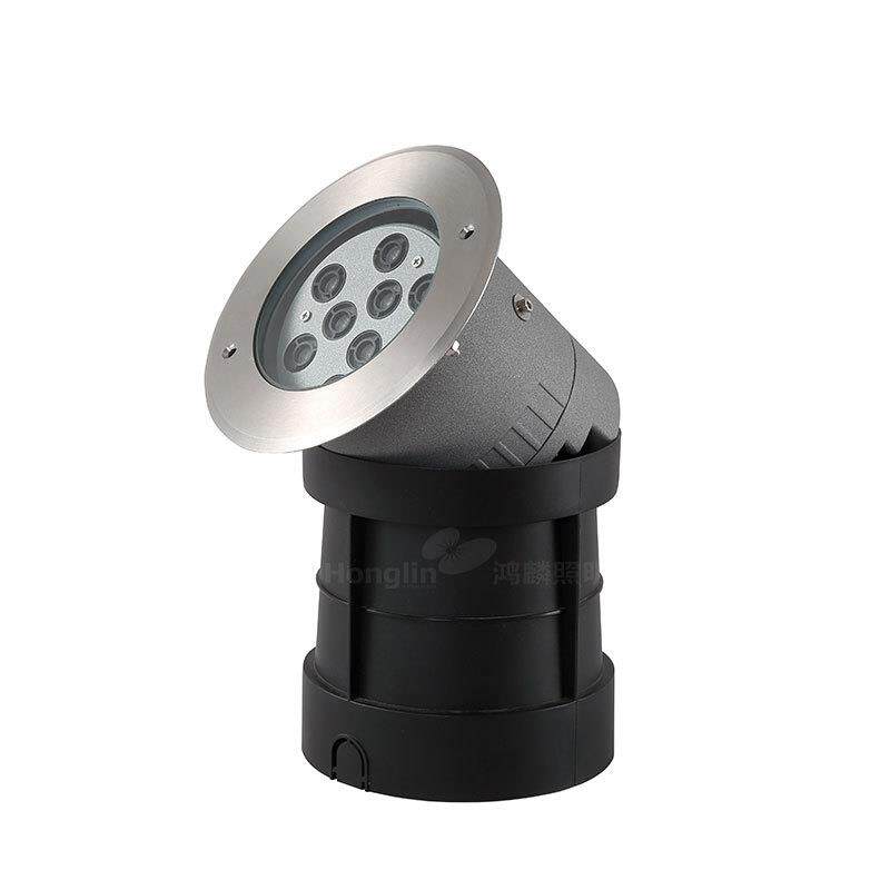 LED36W不锈钢地埋灯户外防水嵌入式地灯水底射灯庭院可调防眩