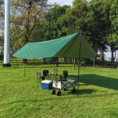 可折叠室外防风幕布避雨活动幕布户外蚊帐帐篷天幕露天婚礼露营