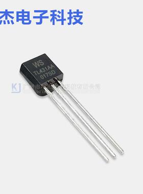 极原装TL431ACLP三端YXL线性稳压电压基准片WS盛TO-92永直插三芯