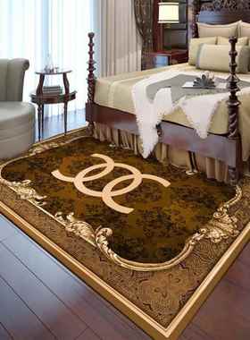 正品nsi网创红橙色地毯客厅 潮牌卧室床边间地垫 个性意衣帽房间