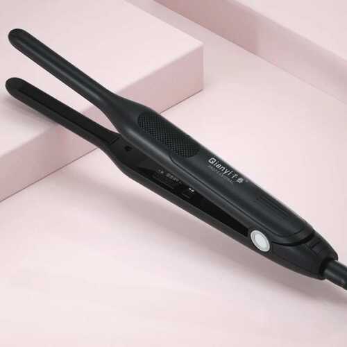 千艺卷发棒男士专用直发电夹板男生烫发棒短发直板小型夹蓬松