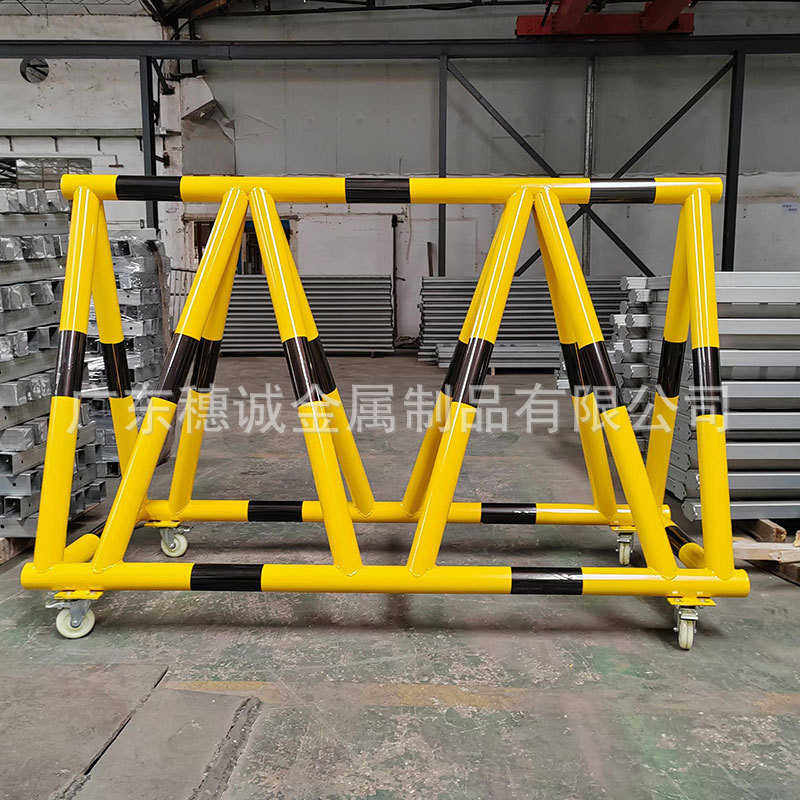 防撞拒马护栏阻车防冲撞路障护栏单位门口校园防撞移动三角架路障